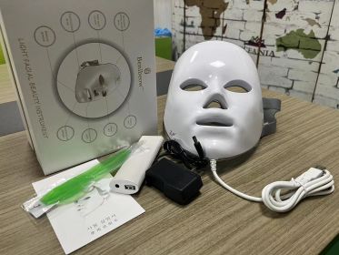 Touch Mask Beauty Instrument Colorful LED Light