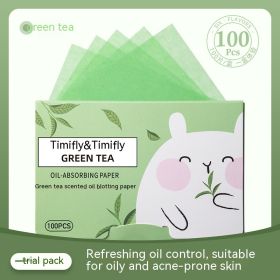 Oil-absorbing Sheets Face Oil Obsorbing Sheet 100 Pieces Fragrance