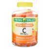 Spring Valley Extra Strength Vitamin C;  500 mg Vegetarian Gummies;  120 Count