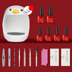 Small Portable Nail Lamp Without Black Hands (Option: F)