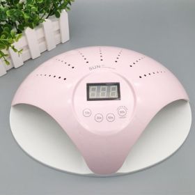 Nail Art Light Therapy Lamp Nail Polish Glue Hand Dryer (Option: Pink-US)