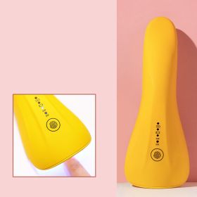 Portable Nail Art Handheld Phototherapy Lamp (Option: Yellow-USB)