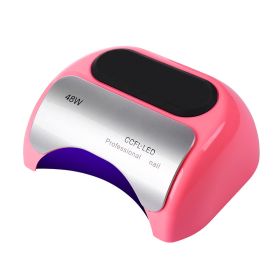 UV Nail Phototherapy Machine (Option: Pink-EU)