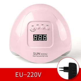 Quick Dry Nail Phototherapy Machine (Option: Pink1-EU)