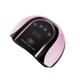 160W touch screen nail lamp (Option: Pink-EU)