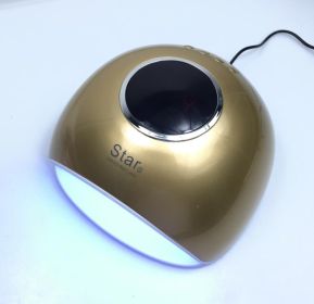 Nail Lamp Is Used For Nail Polish Dry Gel Ice Polishing Lamp (Option: Star5 gold)