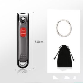 High-end Portable Original Large Imported Nail Clippers (Option: LargeStarry Night Black)