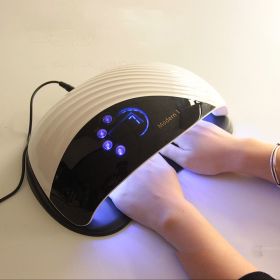 Home Simple LED Nail Light Therapy Machine (Option: White-UK)