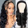 Women's New Ice Silk Hair With Head Cover Long Curly Wig