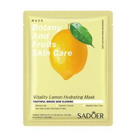 SADOER Full English Fruit Plant Mask Hydrating (Option: Lemon Ren)