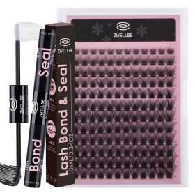 Lash Bond And Seal Glue Mascara Wand For DIY Eyelash (Option: Kit144)